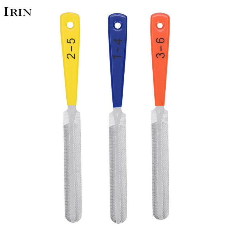 3pcs/set Double Sided Guitar Nut Slotting Saddle Files Luthier Tool Guitar Nut File