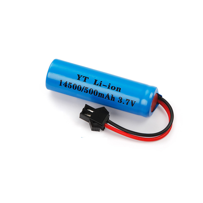 ED Remote Control Toy Car Rechargeable Battery 3.7V 800mAh(14500) /3.7V