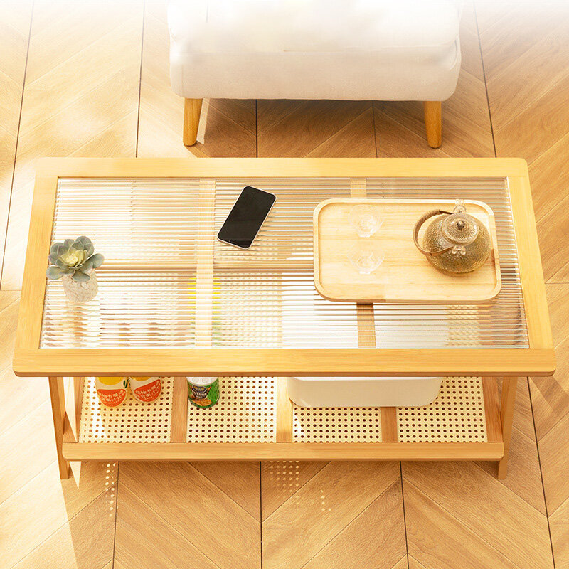Coffee table living room home tea table tea table small apartment modern simple luxury balcony solid wood office