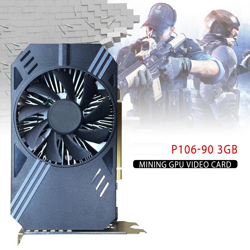 Bảng giá P106-90 3GB GDDR5 Video Card Khai Thác GPU GTX1060 PCI E 3.0 Phong Vũ