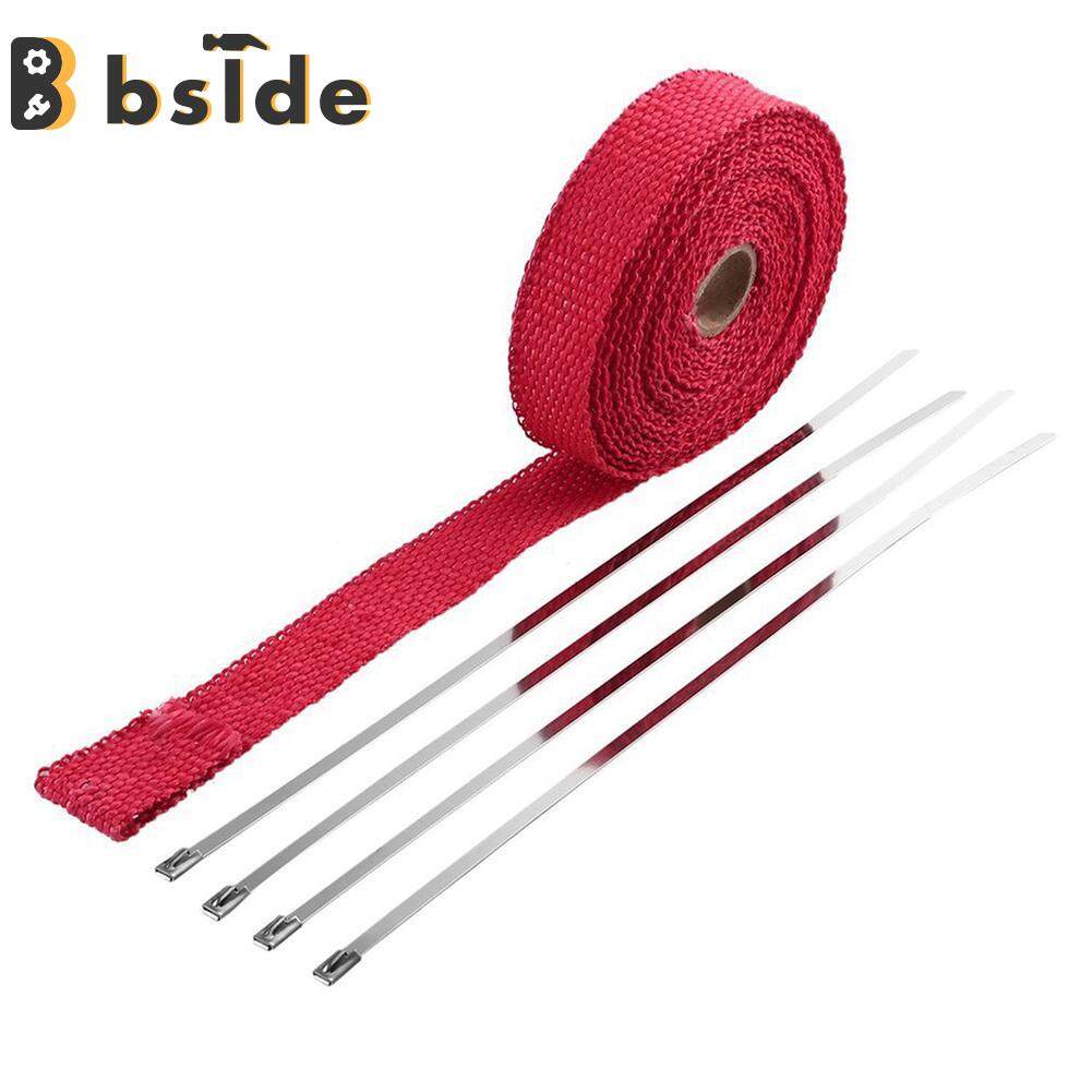 5m Thermal Exhaust Tape Pipe Wrap Heat Resistant Cloth for Car