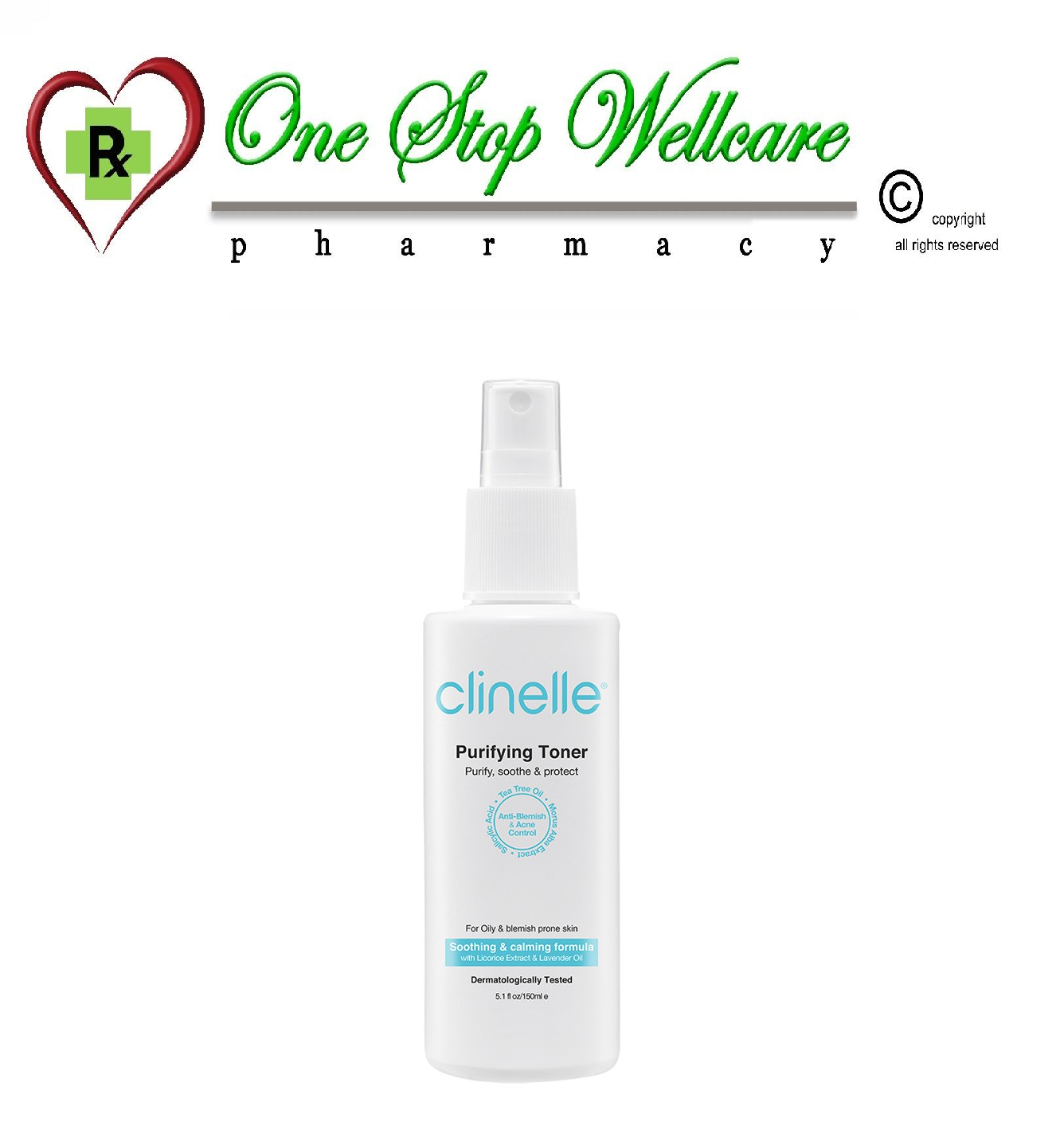 clinelle toner for acne