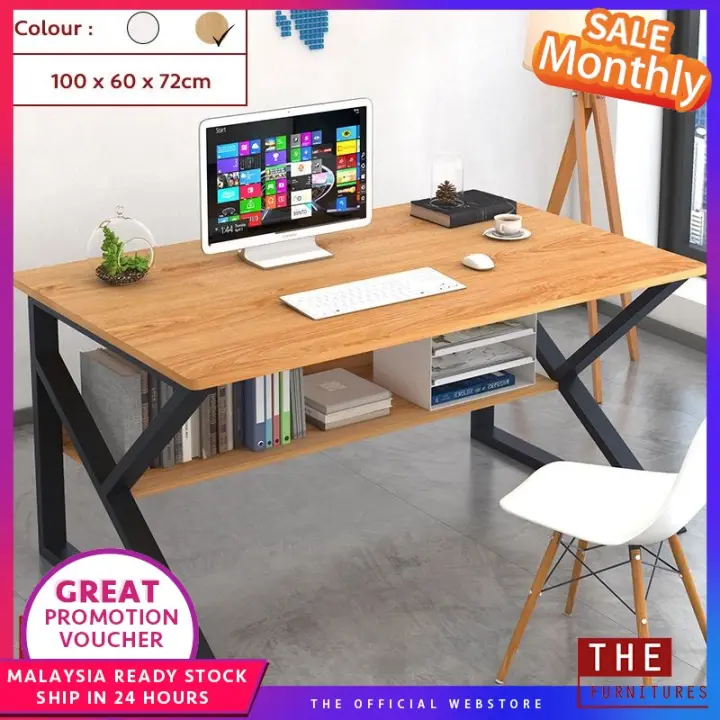 The Study Writing Desk Computer Pc Laptop Table Workstation Writing Desk Computer Pc Laptop