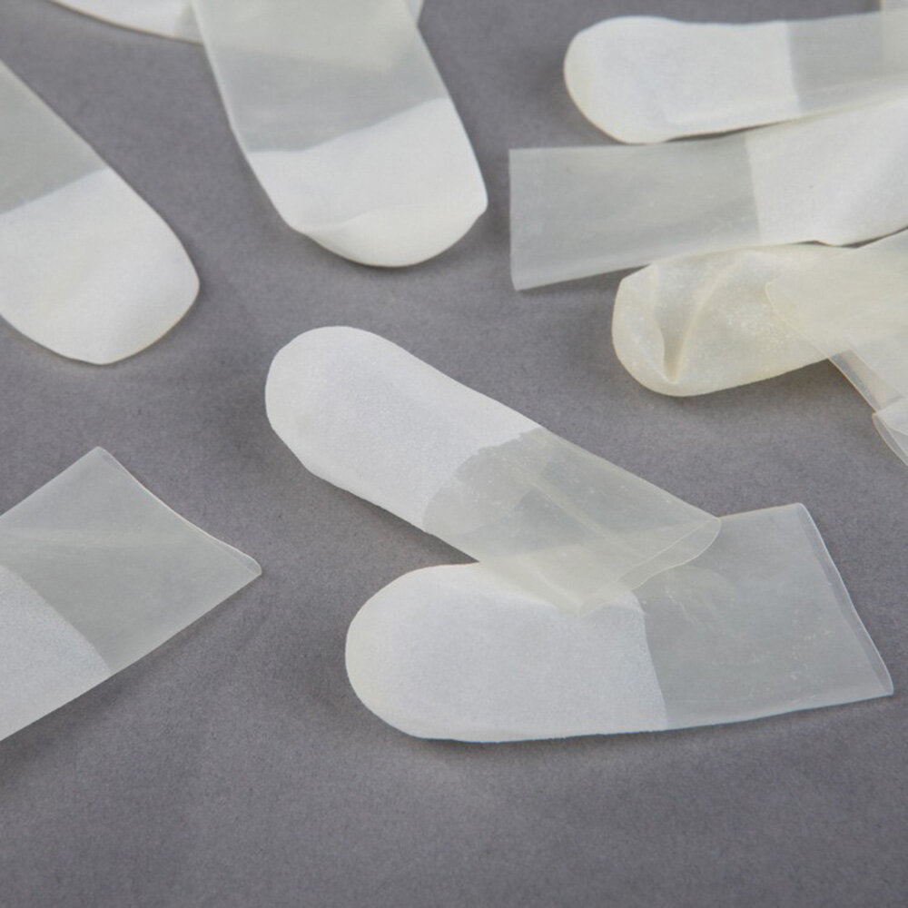 Bao ngón tay bảo vệ chống tĩnh điện Latex siêu mỏng Bao ngón tay dùng một lần bảo vệ đầu ngón tay