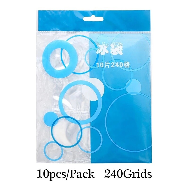 10pcs/pack Disposable Ice-making Bags Self-sealing Ice Cube Tray Mold Home Kitchen Gadgets Summer DIY Drinking Tool