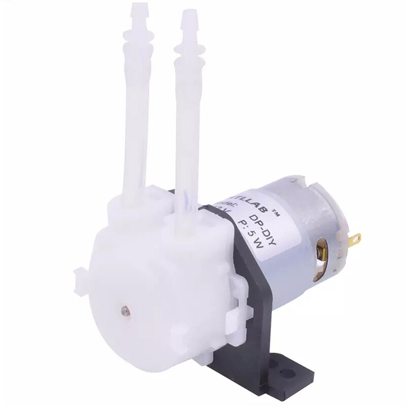Graceful DC Micro Self-priming Mute Peristaltic Liquid Pump for Lab Dosing Analytical Hot