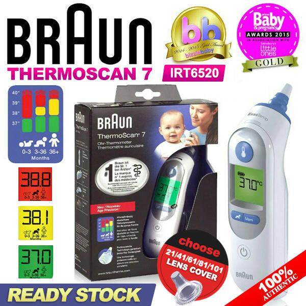 Adult Professional Digital Ear Thermometer Braun ThermoScan 7 IRT 6520 Baby