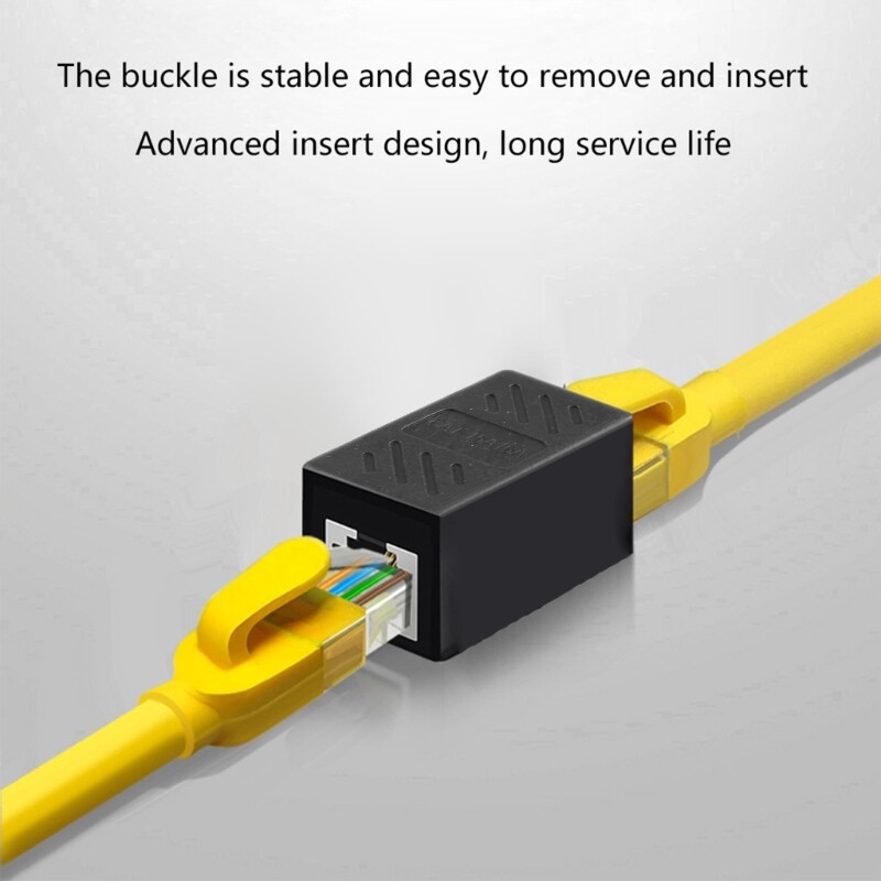 Đầu Nối Cáp Mạng Rj45 Đầu Nối Cáp Mạng Rj45 Đầu Nối Mở Rộng Được Bảo Vệ Cáp Ethernet LAN Cho H