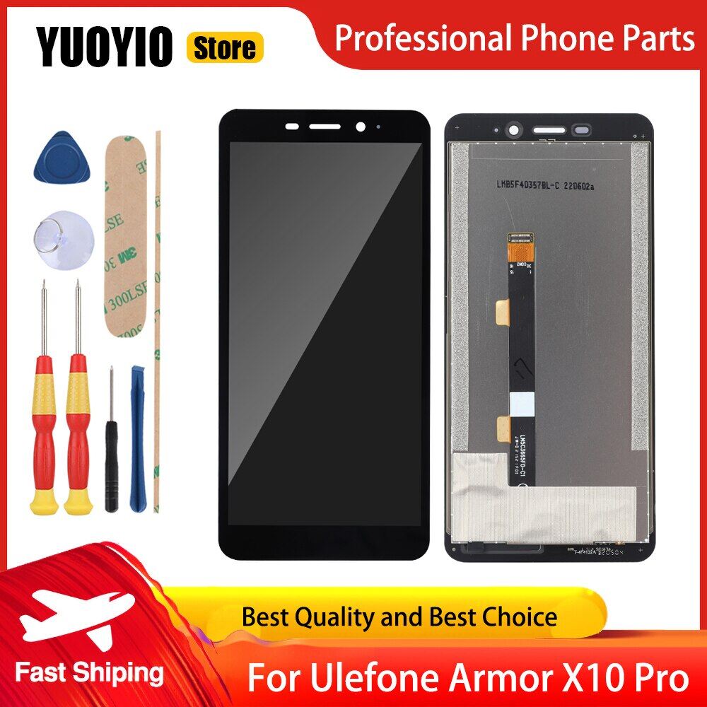 Original Ulefone Armor X10 Ulefone Armor X10 Pro LCD Display And Touch Screen Digitizer Assembly Replacement Display Lcd +Tools