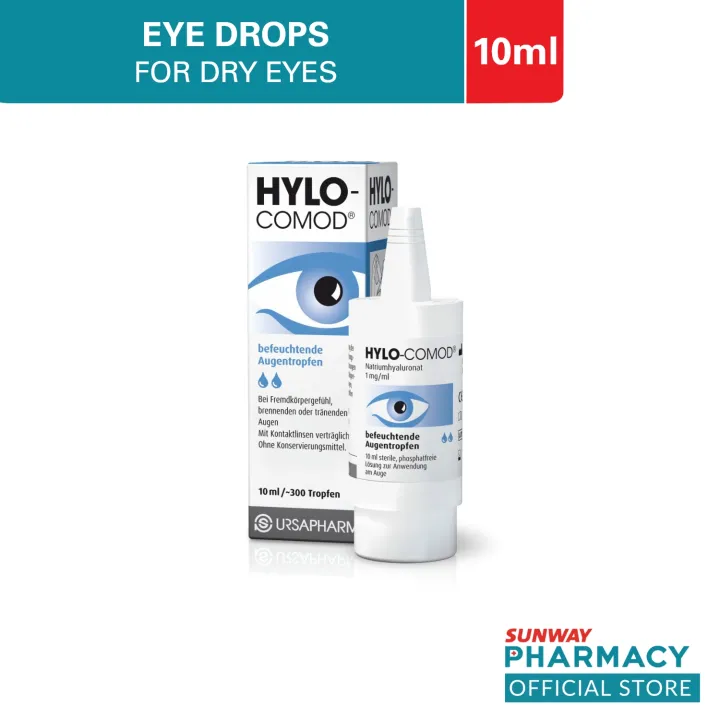 hylo comod lubricating eye drops