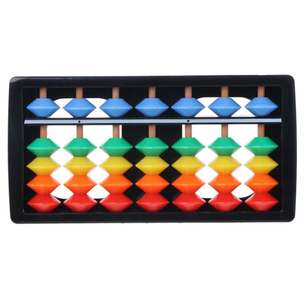 Colorful Abacus Arithmetic Soroban Maths Calculating Tools Kids Educational Toy