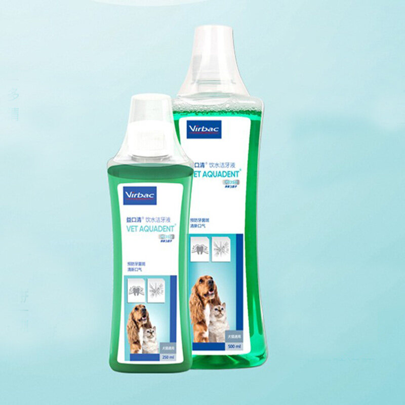 Vic Vet Aquadent Mouthwash Virbac Fresh Breath Oral Care Health Bad