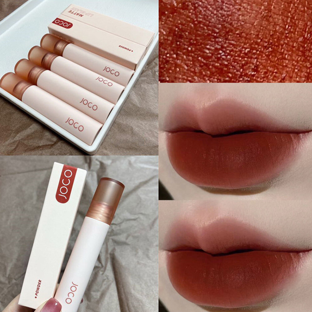 BEAUTYBIGBANG Powder Mist Matte Lip Mud Velvet Matte Matte Lipstick Lip Gloss Student Style White Lip Glaze