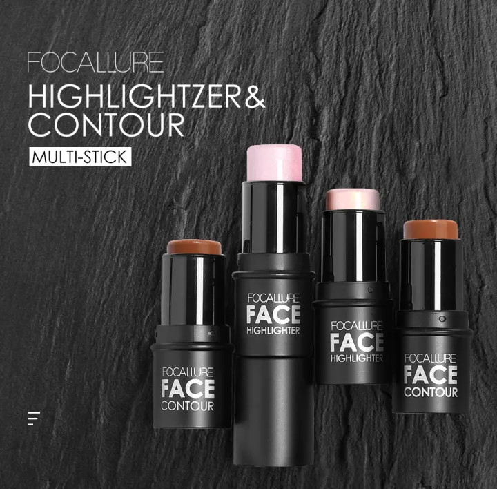 Fingerqueen Face Highlighter Stick All Over Shimmer Highlighting Powder Creamy Texture Waterproof Silver Shimmer Light Lazada Ph