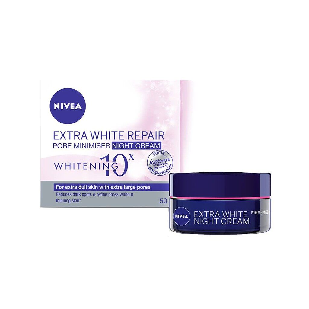 nivea whitening night cream