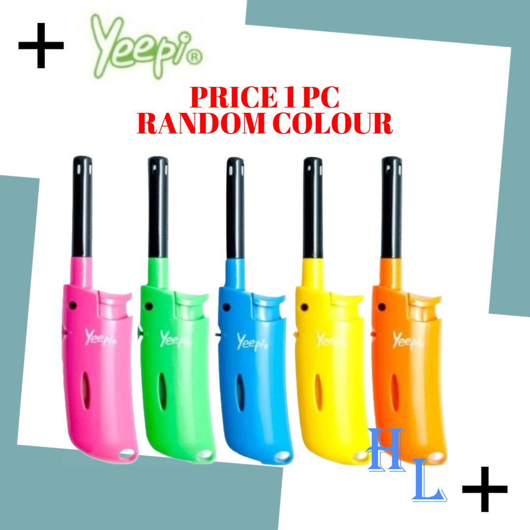 Yeepi BBQ Lighter 5000 Butane Refillable Stove BBQ Grill Dapur Lighter Lazada