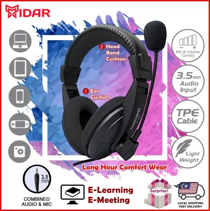 gaming headset dual input