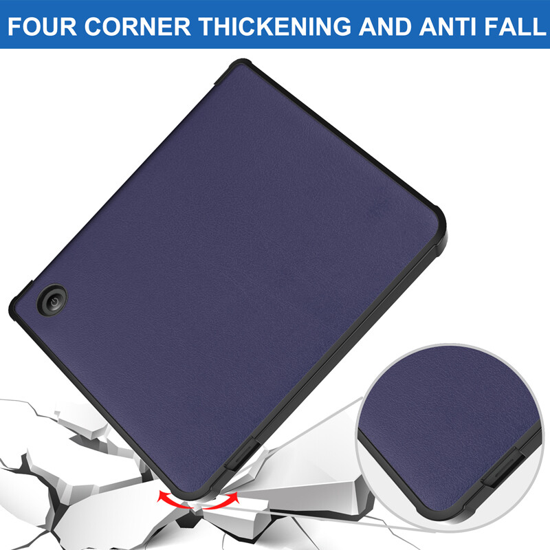 PU Leather Flip Case for Kobo Libra 2 7 inch E-Book Ereader Transform Stand Casing Smart Cover