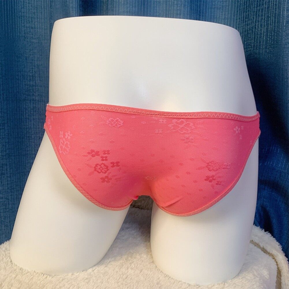 【specialthing】 Sissy Underpants For Men Ultra-Thin Breathable Jacquard Large Underwear 【Ready Stock】