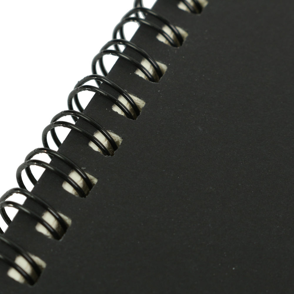 Terylin Retro Kraft Spiral Binding Blank Graffiti Sketchbook Notebook Graduation Gift