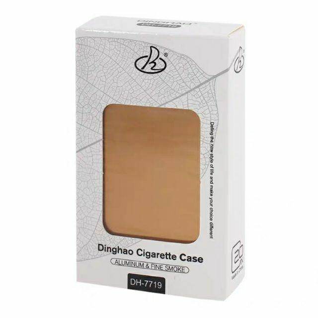 Dinghao DH-7719 Cigarette Case(Black) Innovative Metal Collar Magnetic  Switch Convenient To Carry Cigarette Case Durable And Strong Wear  Resistance 20 Piece Storage Capacity - Lazada