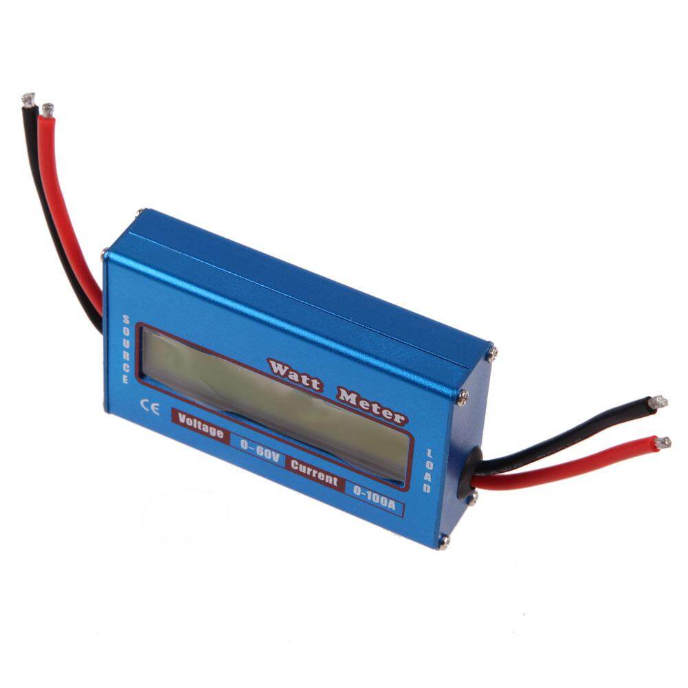 Simple DC Power Analyser Watt Volt Amp Meter 12V 24V Solar Wind Analyzer