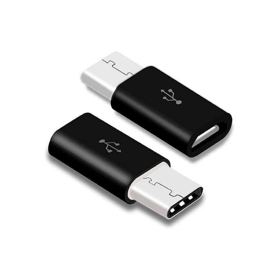 【Dữ Liệu Alien 】 2 Bộ Chuyển Đổi Dữ Liệu USB Micro USB Sang USB 3.1 Type-C
