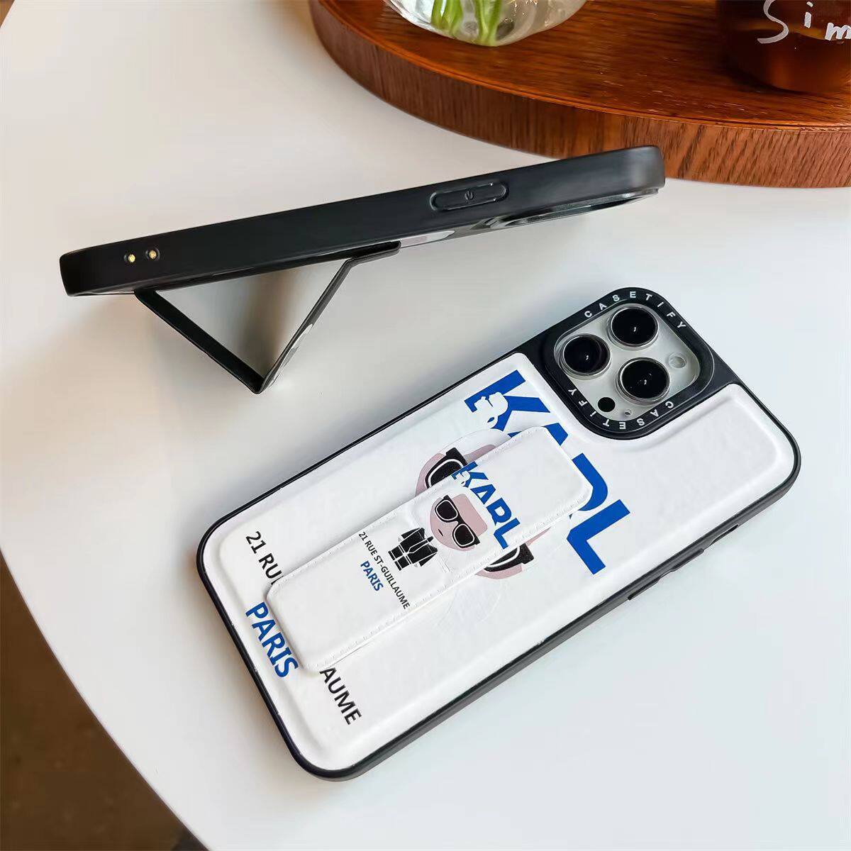 Casetify x KARL LAGERFELD cho Iphone 14 Pro Max / iPhone 13 Pro Max / iPhone 12 Pro Max / iPhone 11 Pro Max vỏ điện thoại