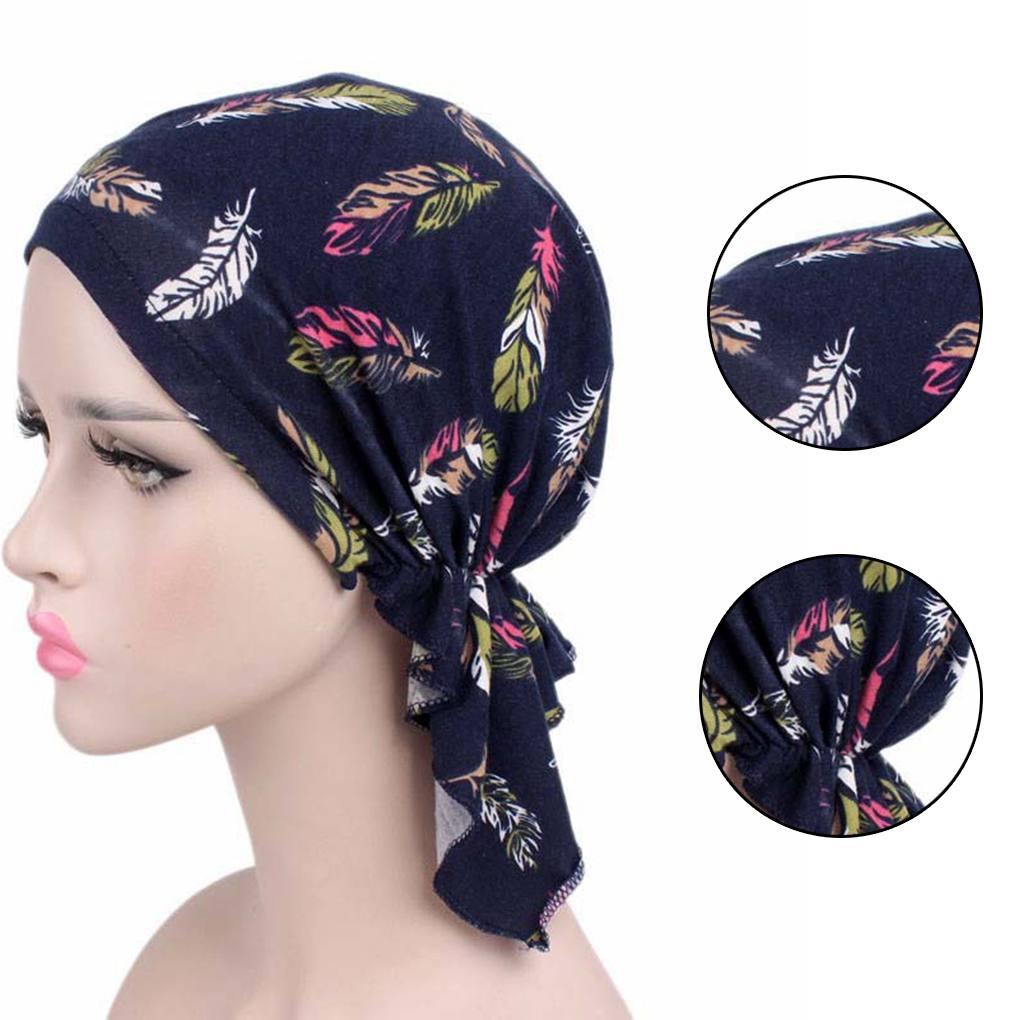 Mũ khăn turban trùm đầu cho nữ-INTL #