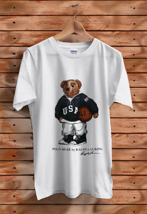 Polo bear basketball shirt Clearance