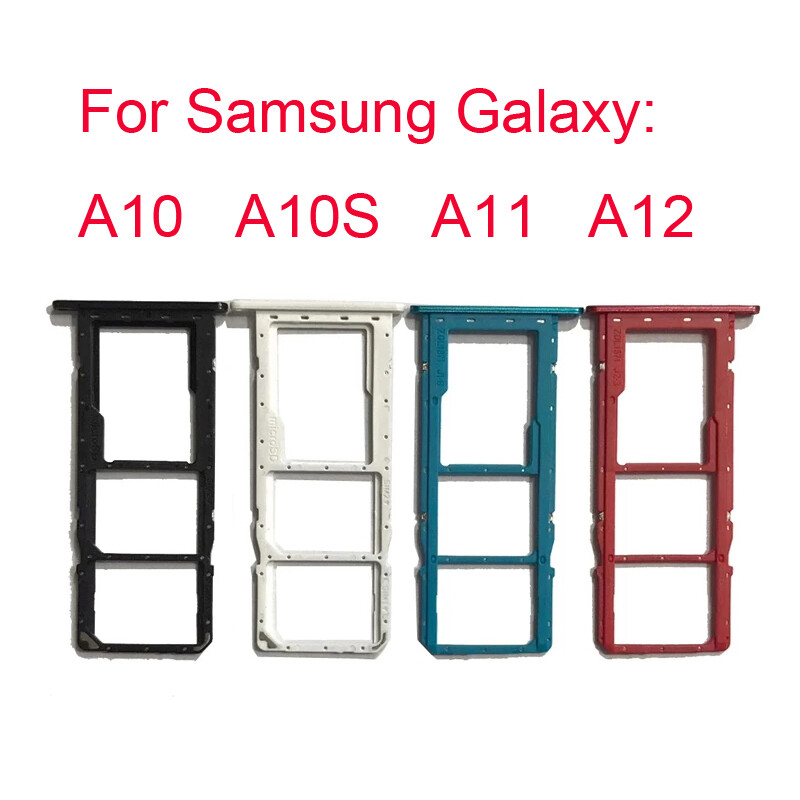 Khay Đựng Thẻ SIM Cho Samsung Galaxy A10 A10S A11 A12