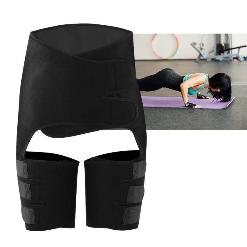 【Hàng Hot】Tuyệt vời 3 trong 1 thắt lưng đen thắt lưng tập luyện Thermo nhựa Belt đồ dùng thể thao