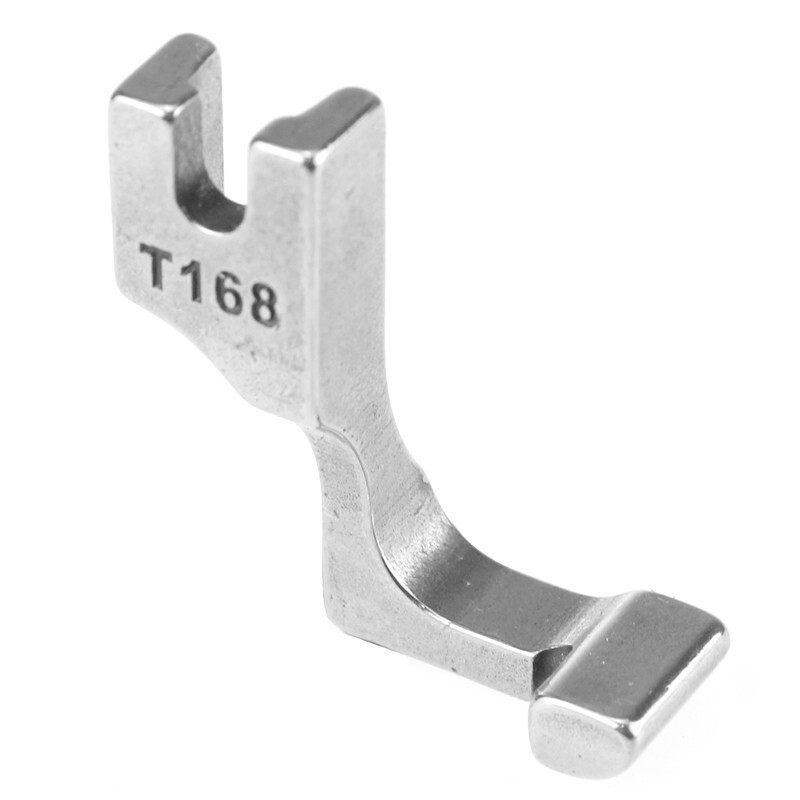 Moito #S518L/T168 Industrial Sewing Machine Single-Sided Invisible Zipper Presser Foot