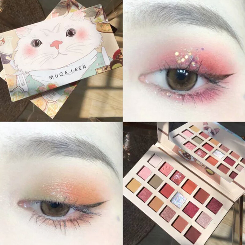 BEAUTYBIGBANG Glitter Eyeshadow Palette 18 Colours Professional Long Lasting waterproof Eye shadow Makeup