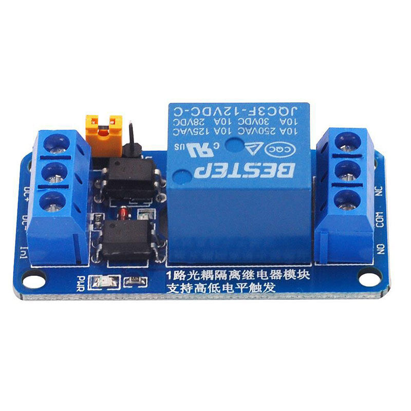 Sun 3.3V 5V 12V 24V 1 Channel Relay Module High and low Level Trigger Relay Board