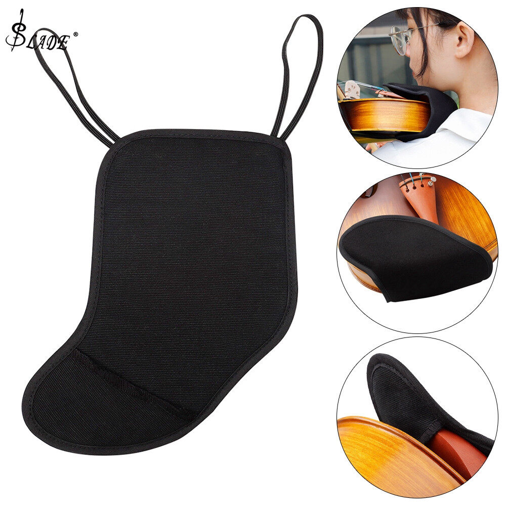 SLADE 4/4 3/4 Violin Shoulder Rest Thicken Flannel Sponge Violin Shoulder Pad
