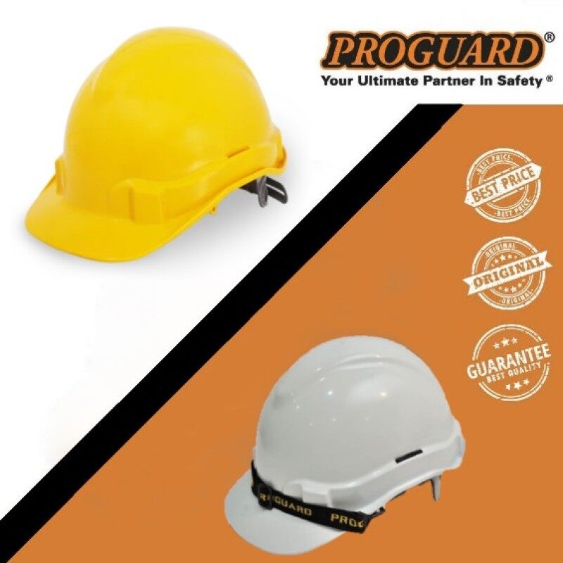 Safety Helmet Proguard (Yellow / White)