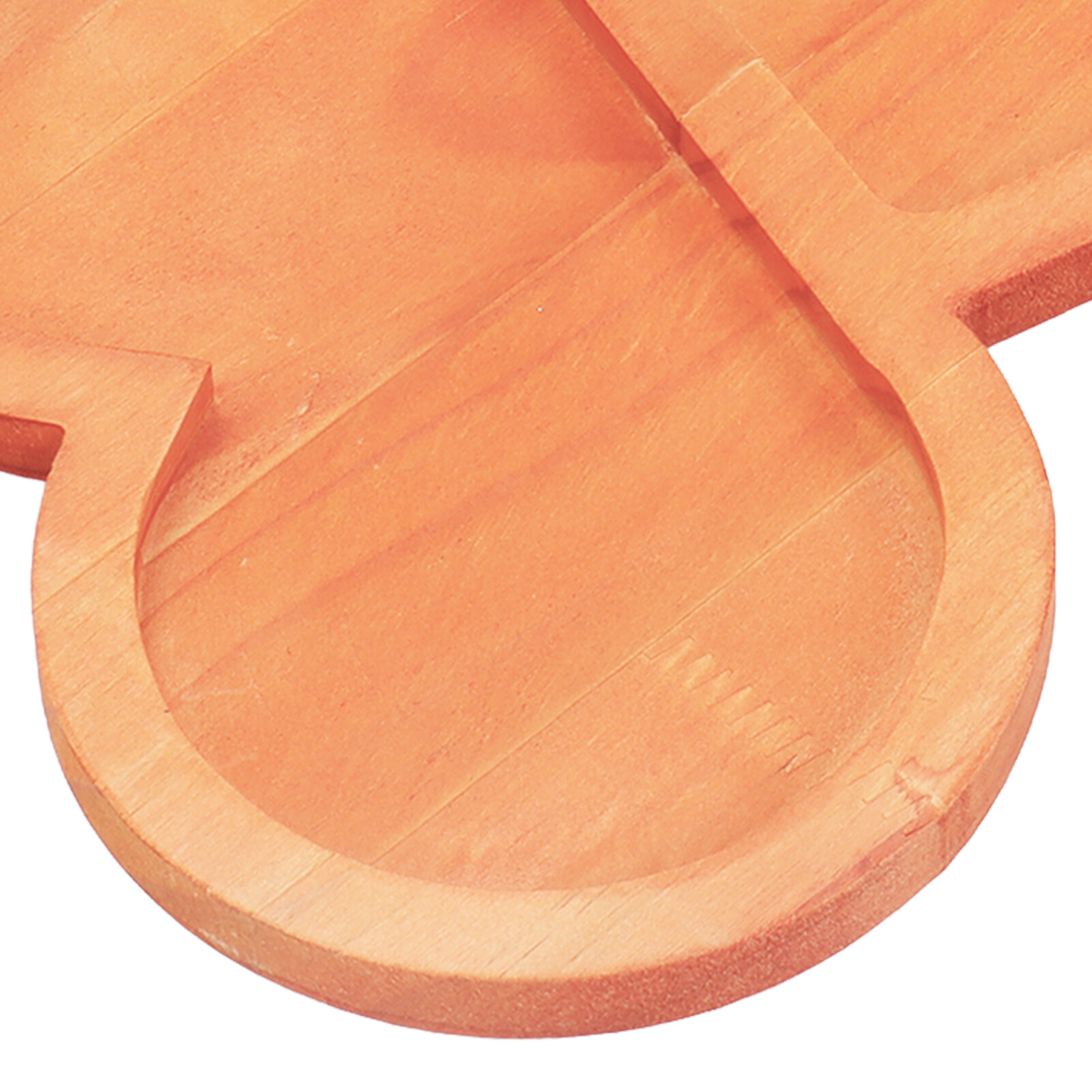 Aperitif Board Wood Cheese Board 3 Large Spaces for Aperitif