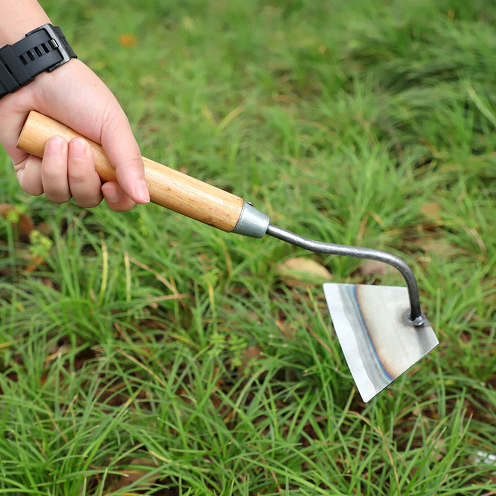 Blesiya Welded Garden Hoe Weeding Yard Digging Sickle Gardening Tool