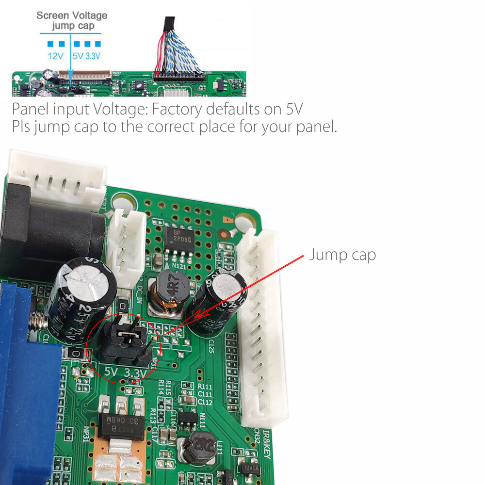 1set No Need Firmware T.HD8503.03C Driver Board + 7Key Button ...