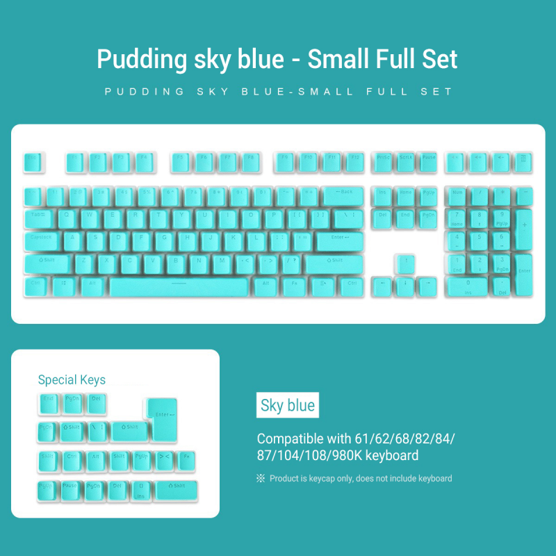 129 phím bánh pudding Keycaps dạng OEM profile PBT đôi bắn Keycap cho MX chuyển đổi Bàn Phím Cơ ISO bố trí đèn nền RGB Mũ chính