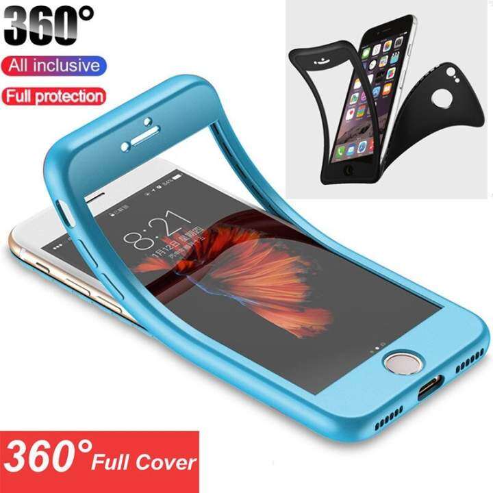 Ốp Bọc Hoàn Toàn 360 Độ Cho iPhone 13 Pro Max Mini 12 Pro Max 11 Pro XR Cho iPhone 8 7 6 6S Plus XS MAX Ốp Silicon Mềm Ốp TPU Bảo Vệ Trước Sau – No Brand ,SKU : 881472636_VNAMZ-2528534495 >>>🇻🇳 Top1Vietnam 🛒>>> lazada.vn 🇻🇳🇻🇳🇻🇳🛒🛍🛒