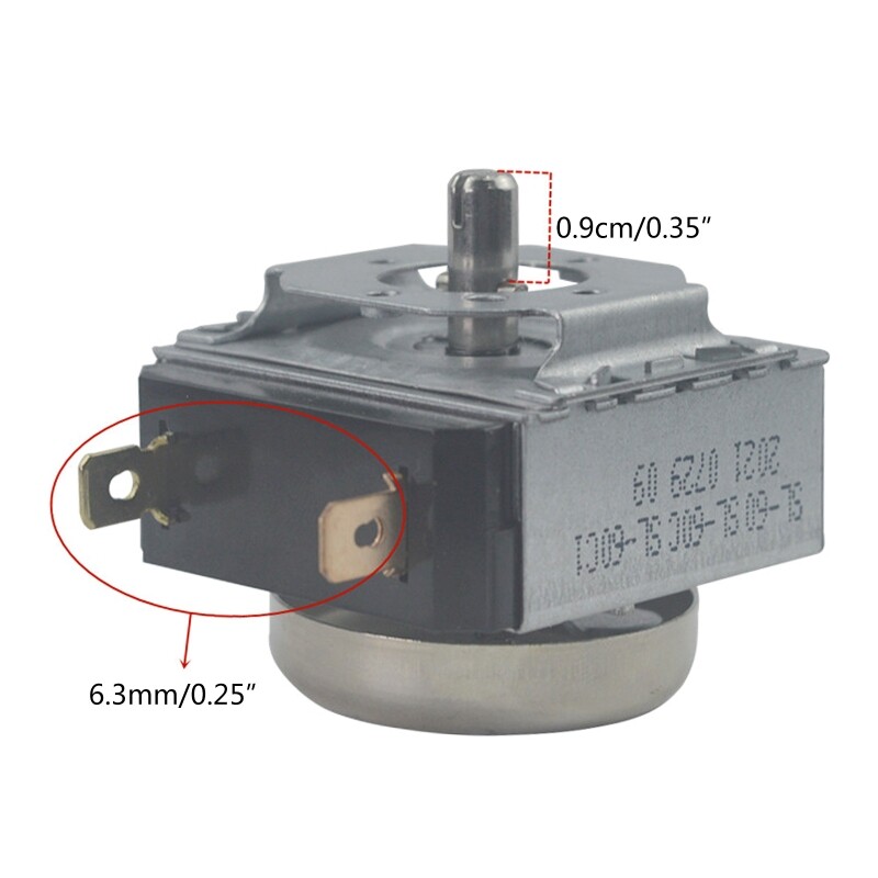 for Time Controller Timer Switch 60 Minutes 60M Round Shaft lacement Timer for Electronic Microwave Oven Cooker Parts