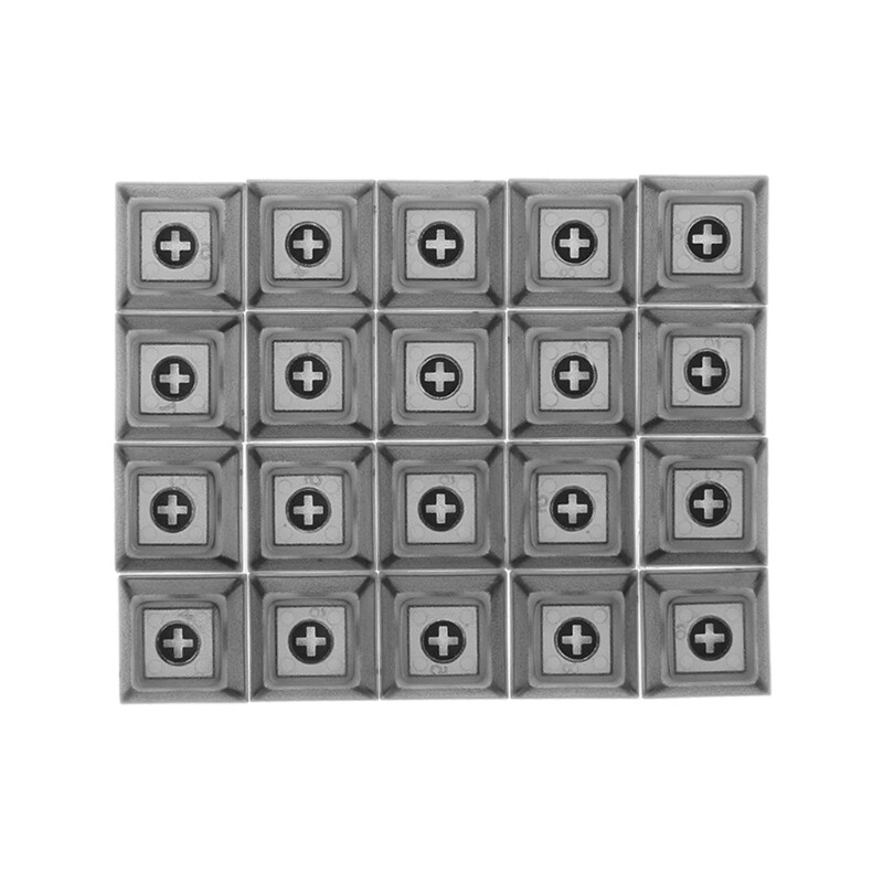 PBT Keycaps DSA 1u Blank Printed Keycaps For Gaming Mechanical Keyboard