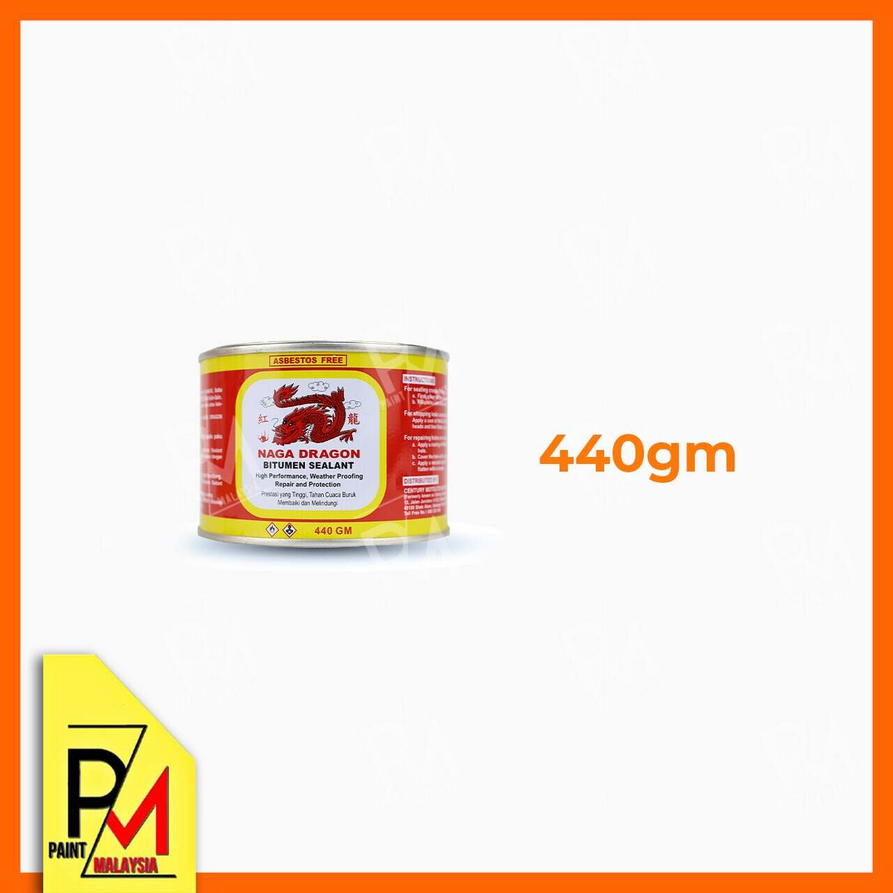 NAGA DRAGON Bitumen Sealant Roof Concrete Tiles Anti Crack Leak Proof ...