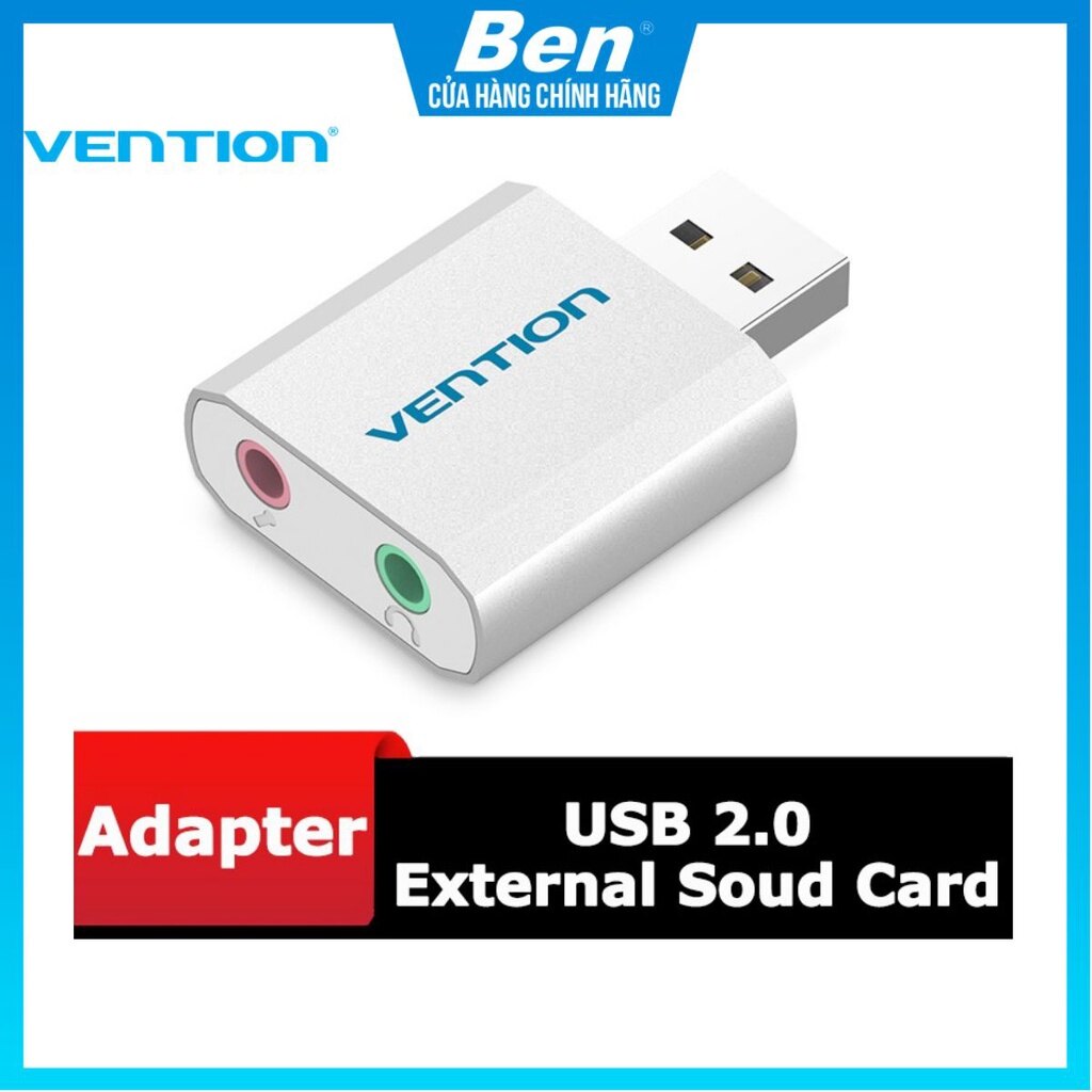 Đầu chuyển đổi USB to Sound VENTION VAB-S13 - Ben Computer