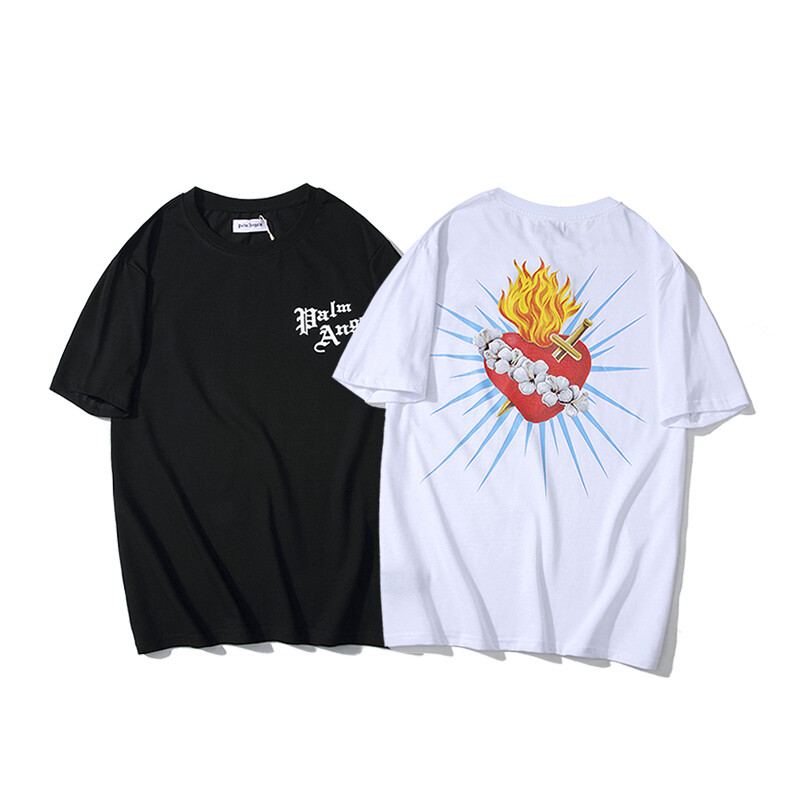 2021 Palm Angels Men's T-shirt Angel 