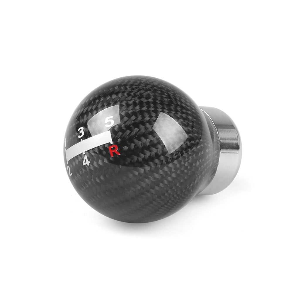 Tay Nắm Cần Số 5 Tốc Độ Bằng Sợi Carbon Thật, Cần Số Tay