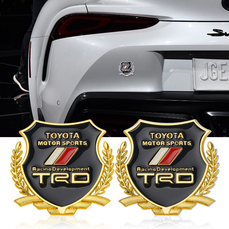 Wooya TRD Metal 3D Stereo Auto Modifikation Logo-A