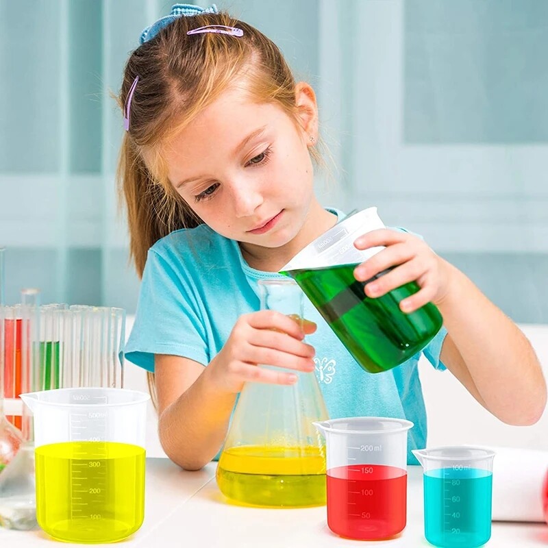 100ml cốc dùng để đo bằng nhựa trong suốt bền quy mô container cup đổ vòi mà không cần xử lý cho hộ gia đình nhà bếp đồ dùng quầy bar